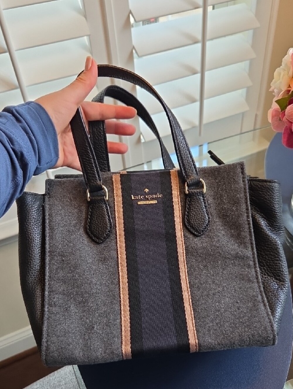 kate spade Black and Gray Tote - Picture 5 of 13